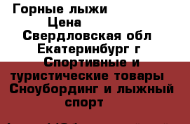 Горные лыжи “Blizzard“ › Цена ­ 12 000 - Свердловская обл., Екатеринбург г. Спортивные и туристические товары » Сноубординг и лыжный спорт   